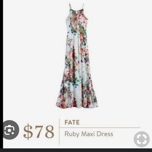NWT Stitch Fix Fate Ruby Maxi Dress Sz MP
